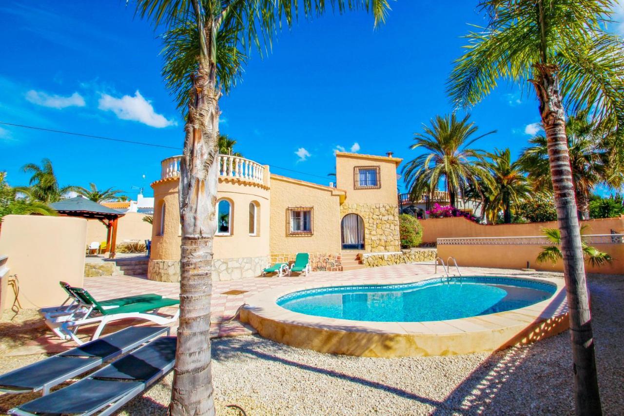 Cometa-86 - Villa With Private Pool Close To The Beach In Calpe Empedrola Экстерьер фото